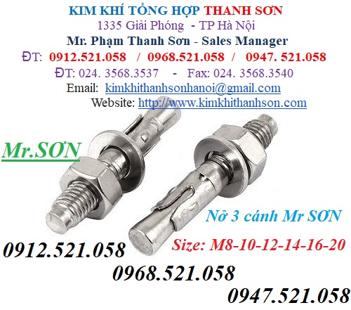 Nở thép đúc Ba Cánh M20x200 mạ kẽm 0968.521.058 cung cấp tắc kê nở sắt 3 cánh M20-16-14-12-10-8 rẻ hà nội đây | BigBuy360 - bigbuy360.vn Nở thép đúc Ba Cánh M20x200 mạ kẽm 0968.521.058 cung cấp tắc kê nở sắt 3 cánh M20-16-14-12-10-8 rẻ hà nội đây | BigBuy360 - bigbuy360.vn