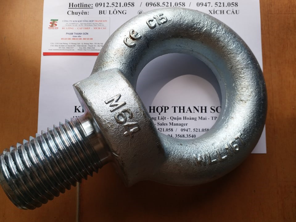 Phân phối:Tai cẩu máy M56 / M64,tai cẩu inox M30 / M36,rẻ. (0912.521.058) Bán bu lông mắt inox 304,bu lông móc cẩu inox. | BigBuy360 - bigbuy360.vn Phân phối:Tai cẩu máy M56 / M64,tai cẩu inox M30 / M36,rẻ. (0912.521.058) Bán bu lông mắt inox 304,bu lông móc cẩu inox. | BigBuy360 - bigbuy360.vn