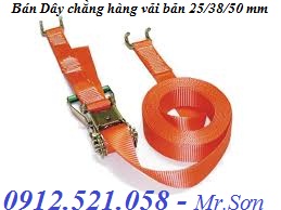 Dây chằng hàng vải bản 50x10 mét 0968.521.058 bán cáp vải bản dẹt 2 đầu mắt cẩu nâng hàng, mã ní thép 12.5 Tấn Ha Noi | BigBuy360 - bigbuy360.vn