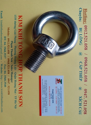 Bu lông vòng M30-M36 Inox 304 Mr SƠN 0912.521.058 bán tai cẩu, mắt cẩu, bulong móc cẩu dương âm Inox 304 Hà Nội | BigBuy360 - bigbuy360.vn Bu lông vòng M30-M36 Inox 304 Mr SƠN 0912.521.058 bán tai cẩu, mắt cẩu, bulong móc cẩu dương âm Inox 304 Hà Nội | BigBuy360 - bigbuy360.vn