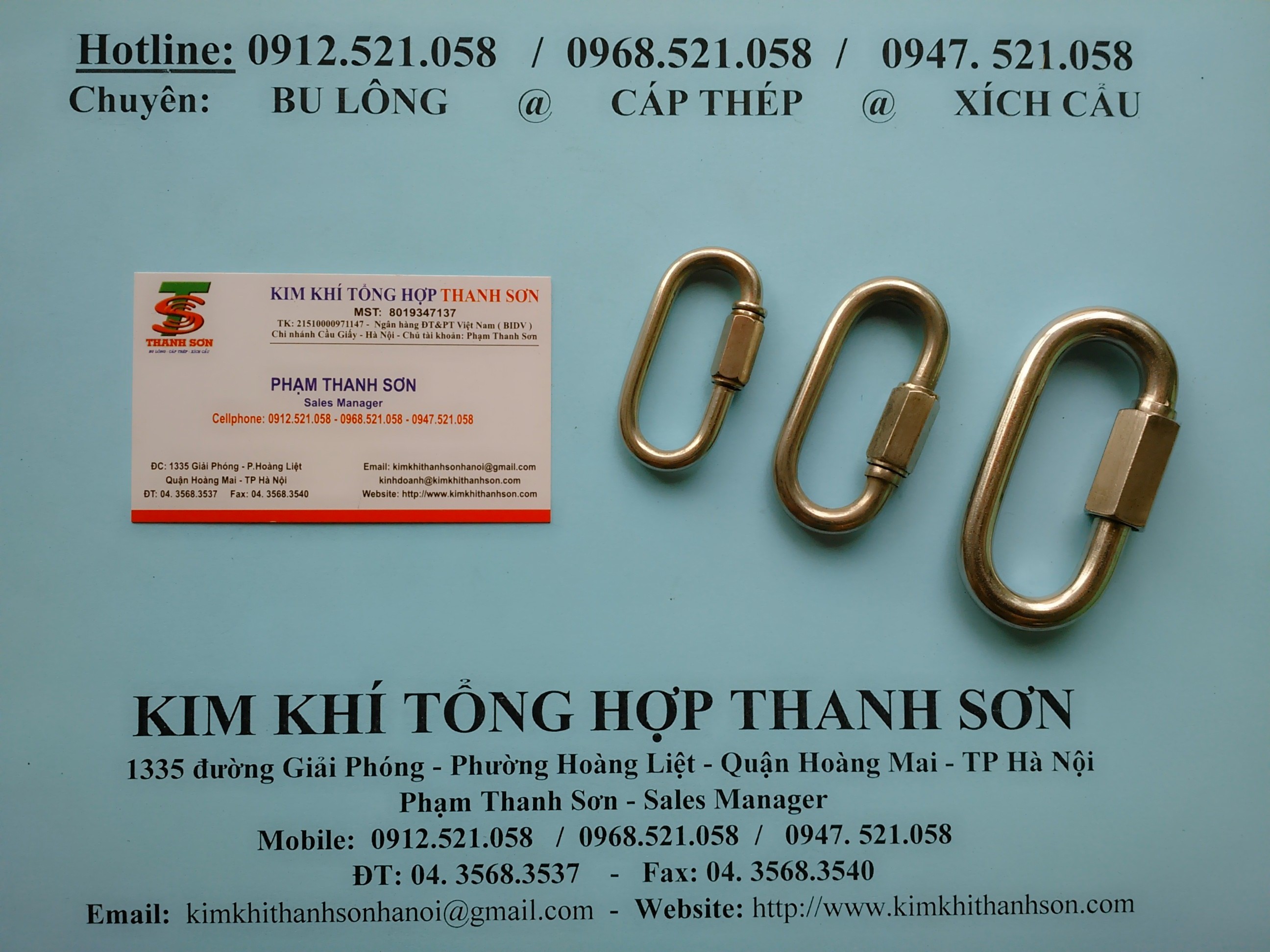 Tăng xích gấp,tăng xích ren,giá sỉ. (0968.521.058) Xích Thép chịu lực,khoá nối xích inox,xích inox 304…rẻ nhất. | BigBuy360 - bigbuy360.vn