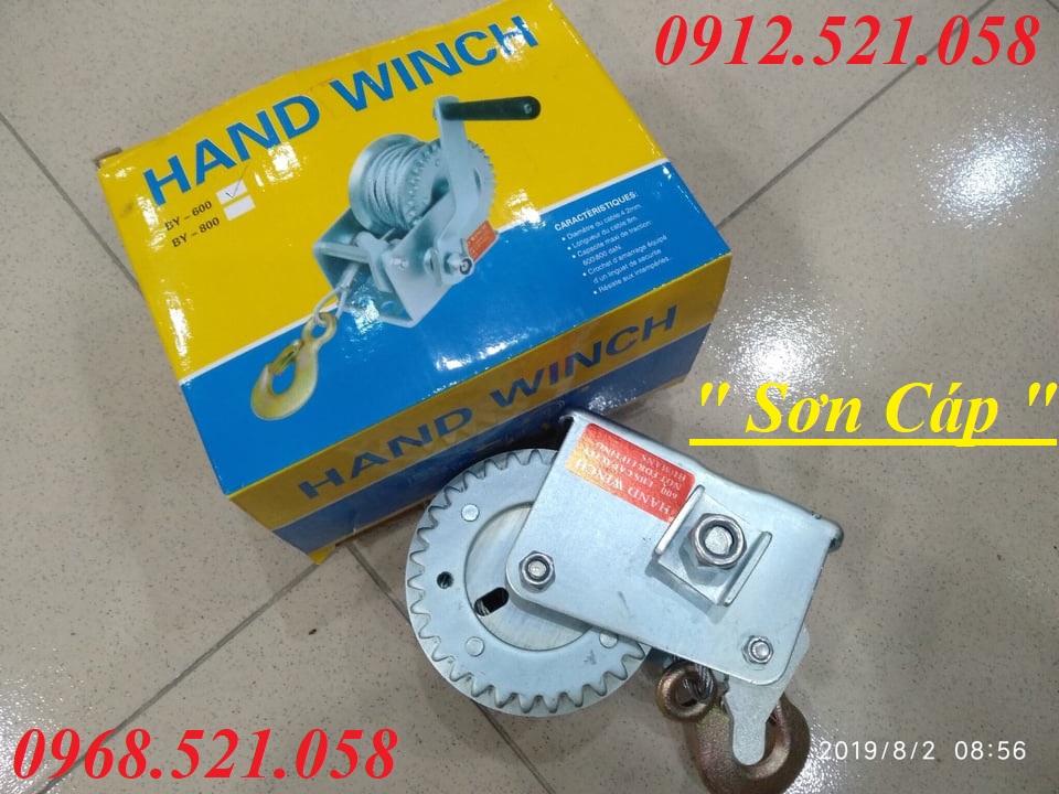 Quá nhiều bộ tời cáp quay tay rẻ bán Hà Nội 0913.521.058 ròng rọc chuyển hướng, cóc kẹp cáp, lắc tay cáp Thanh Sơn | BigBuy360 - bigbuy360.vn