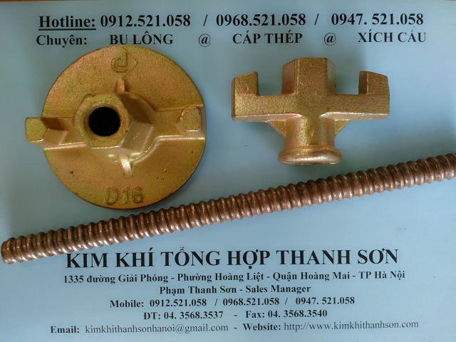 Xưởng sản xuất Thanh ty ren vuông 0968.521.058 bán bát chuồn D12-16-17 và cone, côn thép đặc, cốc côn nhựa chống thấm rẻ | BigBuy360 - bigbuy360.vn