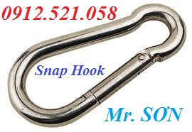 Móc an toàn D10 móc bấm Snap Hook Inox 0912.521.058 cung cấp xích Inox 304, xích sắt mạ kẽm, xích đen, Quick Link 304  | BigBuy360 - bigbuy360.vn