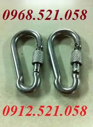 Móc an toàn D10 móc bấm Snap Hook Inox 0912.521.058 cung cấp xích Inox 304, xích sắt mạ kẽm, xích đen, Quick Link 304  | BigBuy360 - bigbuy360.vn