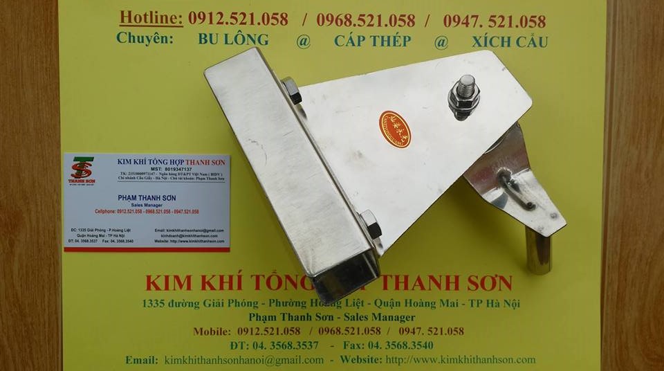 Puly vuông Inox kéo cáp cột cờ 0968.521.058 Thanh Sơn kinh doanh bộ tay quay cáp cờ bằng Inox, cáp lụa Inox 304 bọc nhựa | BigBuy360 - bigbuy360.vn