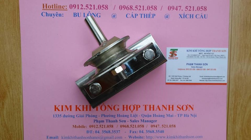 Chuyên phụ kiện cột cờ 0912.521.058 Cáp thép Thanh Sơn hà nội cung ứng tay quay Inox, dòng dọc Inox vuông, cáp cột cờ rẻ