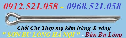 Chốt chẻ thép & chốt chẻ 304 Inox 0913.521.058 cung cấp bu lông chốt chẻ, ê cu xẻ rãnh M24-20-16-14 rẻ toàn hà nội đây | BigBuy360 - bigbuy360.vn