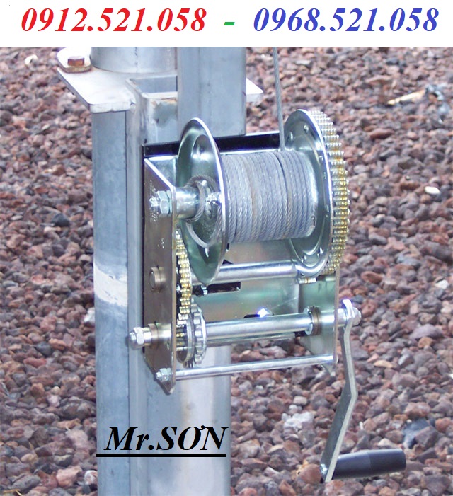 Quá nhiều bộ tời cáp quay tay rẻ bán Hà Nội 0913.521.058 ròng rọc chuyển hướng, cóc kẹp cáp, lắc tay cáp Thanh Sơn | BigBuy360 - bigbuy360.vn