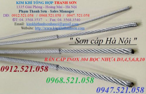 Kho Cáp thép bọc nhựa các màu: Xanh-Vàng-Đen-Đỏ, giá sỉ. (0912.521.058) Bán tăng đơ cầu thang,tăng đơ ống inox 8 ly,rẻ. | BigBuy360 - bigbuy360.vn