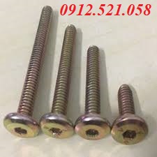 Lục giác chìm đầu bằng M6-M8 mạ kẽm 0947.521.058 có đai ốc tán dù, ốc lục giác chìm, tán chấu, ốc cấy gỗ, đai ốc tán rút | BigBuy360 - bigbuy360.vn