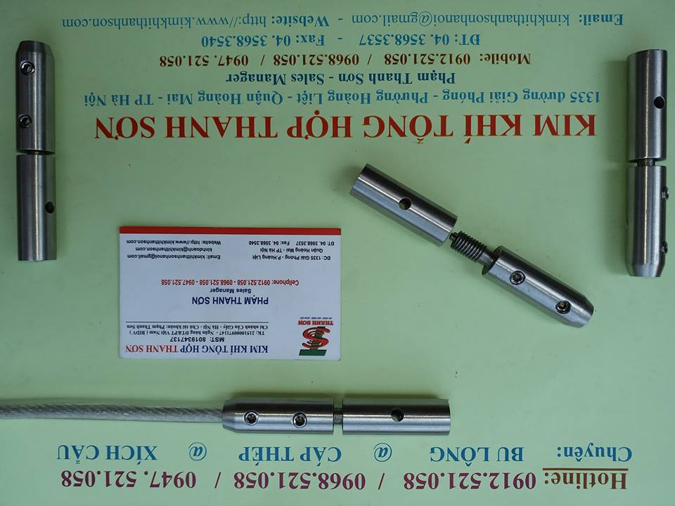 Tăng đơ cáp cầu thang lan can nhà đẹp 0947.521.058 ống tăng cáp ngang, có cáp bọc nhựa trắng,đen,vàng,xanh đỏ hà nội đây | BigBuy360 - bigbuy360.vn