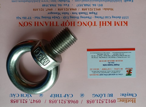 Bu lông móc cẩu Inox 304 M36/30/24 rẻ 0968.521.058 đai ốc mắt cẩu âm ren trong, bu lông mắt Inox 304 DIN 444 Thanh Sơn | BigBuy360 - bigbuy360.vn Bu lông móc cẩu Inox 304 M36/30/24 rẻ 0968.521.058 đai ốc mắt cẩu âm ren trong, bu lông mắt Inox 304 DIN 444 Thanh Sơn | BigBuy360 - bigbuy360.vn