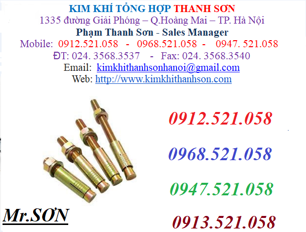 Bulong nở sắt M20x300 mạ cầu vồng 0912.521.058 Bu lông Thanh Sơn hà nội tắc kê nở sắt M20x150x200x250, nở 3 cánh mạ kẽm | BigBuy360 - bigbuy360.vn Bulong nở sắt M20x300 mạ cầu vồng 0912.521.058 Bu lông Thanh Sơn hà nội tắc kê nở sắt M20x150x200x250, nở 3 cánh mạ kẽm | BigBuy360 - bigbuy360.vn