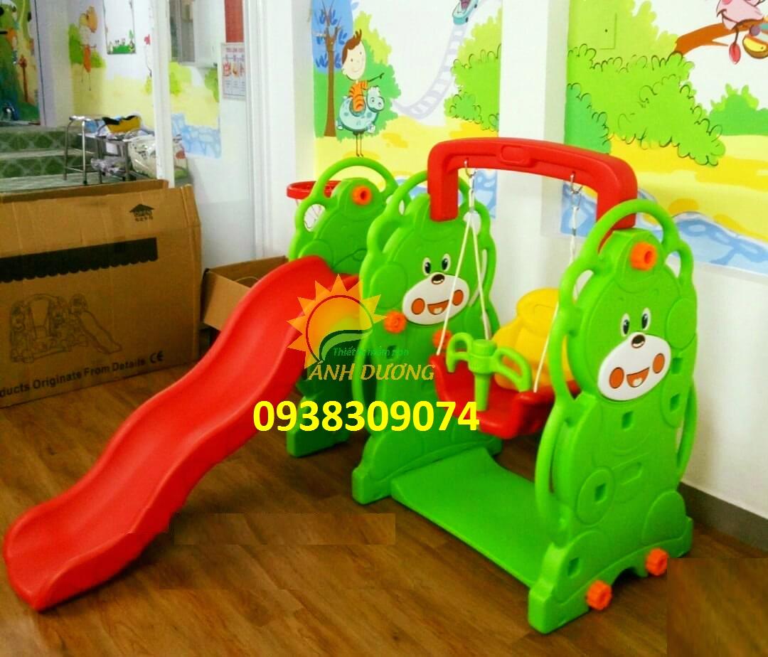 Đồ chơi cầu trượt cho trường mầm non, khu vui chơi, công viên