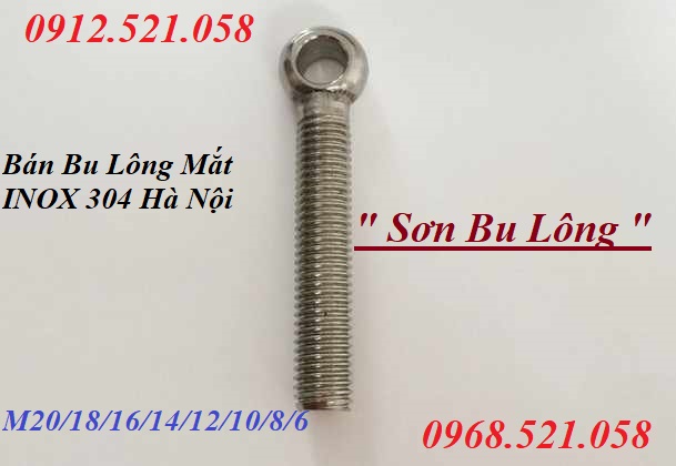 Bu lông mắt tròn DIN 444 Inox 304 Mr Sơn 0913.521.058 kinh doanh bulong móc cẩu dương âm, đai ốc móc cẩu âm ren trong rẻ | BigBuy360 - bigbuy360.vn