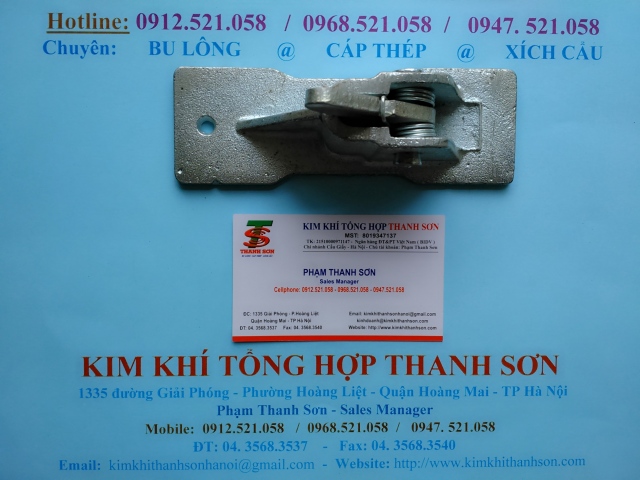 Kẹp Én D12 kiểu lò xo ghép ván khuôn 0912.521.058 Kim khí Thanh Sơn hà nội cung ứng bộ súng chỉnh kẹp rút lõi thép M12 | BigBuy360 - bigbuy360.vn