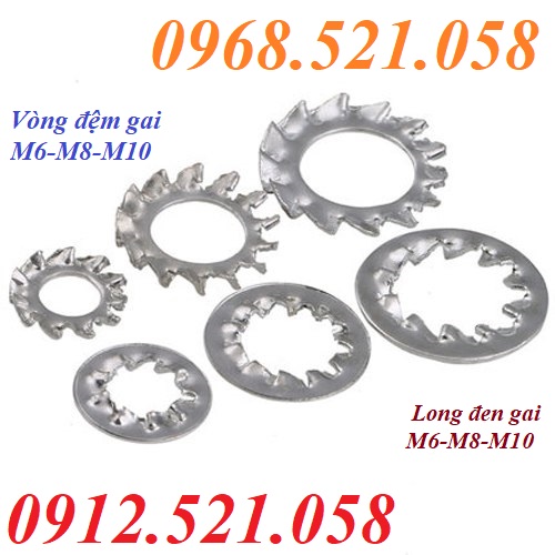 Long đền gai ngoài D8 xi kẽm 0912.521.058 cung cấp vòng đệm răng cưa ngoài, long đen xước M12-10-8-6-5-4-3 rẻ Hà Nội | BigBuy360 - bigbuy360.vn