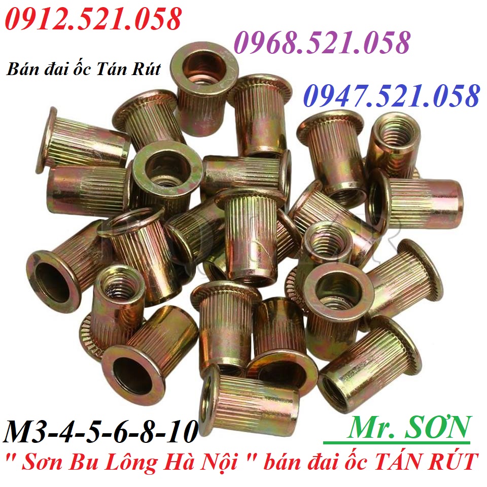 ốc rút. Đai ốc tán tút sắt mạ kẽm M6 rẻ 0947.521.058 phân phối Ê ku rút, tán rút M10-8-6-5-4-3 hà nội có ê cu rút Inox  | BigBuy360 - bigbuy360.vn