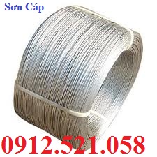 Cáp thép mạ kẽm nhỏ D1.D1.5,D2 rẻ 0968.521.058 Thanh Sơn hà nội có cáp bọc nhựa D2. cáp Inox 304 D2, cốt cáp D2 kẹp cáp | BigBuy360 - bigbuy360.vn