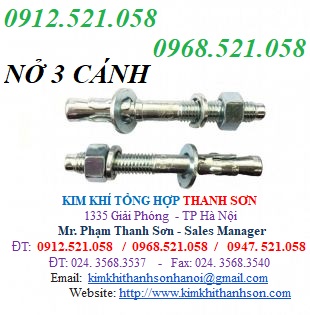 Tắc kê nở sắt 3 cánh M16 L140 mạ kẽm 0947.521.058 cung ứng bulong nở ba cánh M24/20/16/14/12/10/8 xi kẽm giá tốt ha noi | BigBuy360 - bigbuy360.vn