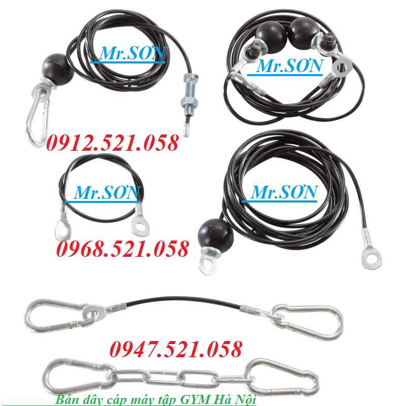 Cáp bọc nhựa mầu đen D6 cho máy tập Gym 0913.521.058 cung cấp lót cáp, đầi cốt nhôm ép cáp, dòng dọc Inox 304 hà nội | BigBuy360 - bigbuy360.vn Cáp bọc nhựa mầu đen D6 cho máy tập Gym 0913.521.058 cung cấp lót cáp, đầi cốt nhôm ép cáp, dòng dọc Inox 304 hà nội | BigBuy360 - bigbuy360.vn