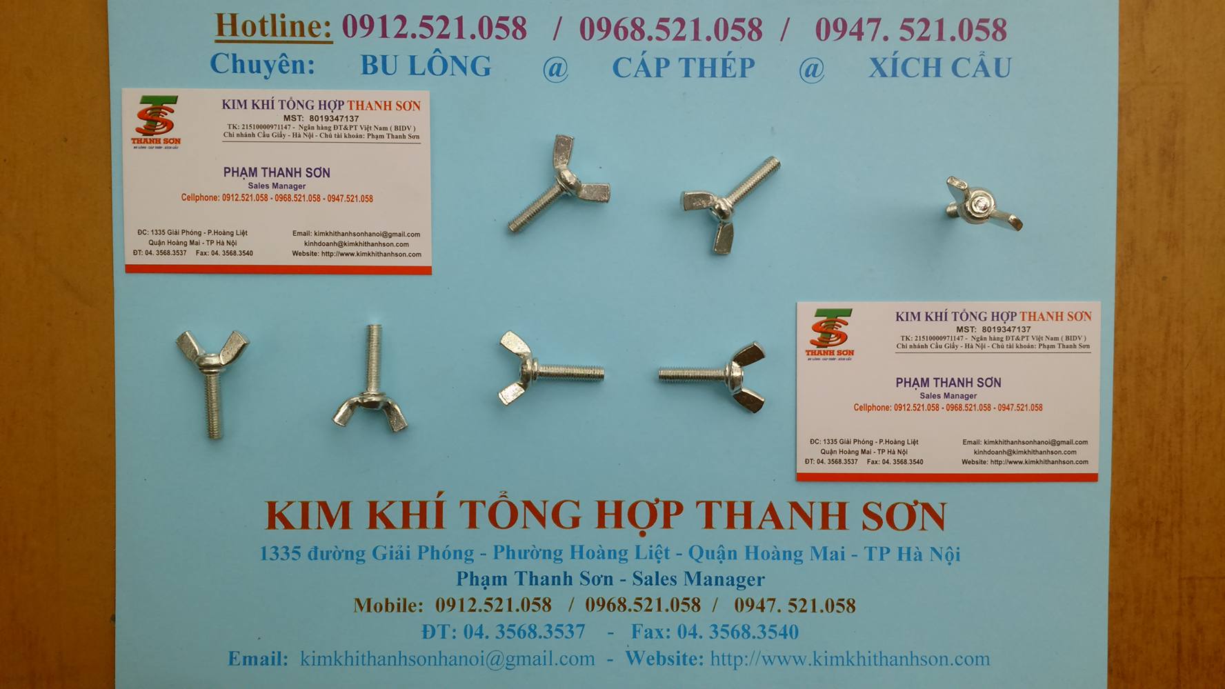 Đai ốc tai hồng Inox 304 M3 Thanh Sơn 0968.521.058 cung ứng ê cu tai hồng Inox 304 M20-16 có bu lông tai hồng Inox 304  | BigBuy360 - bigbuy360.vn