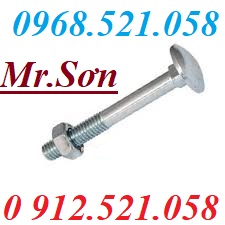 Bu lông đầu tròn cổ vuông Inox 304 M8x40 rẻ 0968.521.058 có đai ốc liền long đen, ê cu khóa,ê ku mũ chụp Inox 304 hà nội | BigBuy360 - bigbuy360.vn