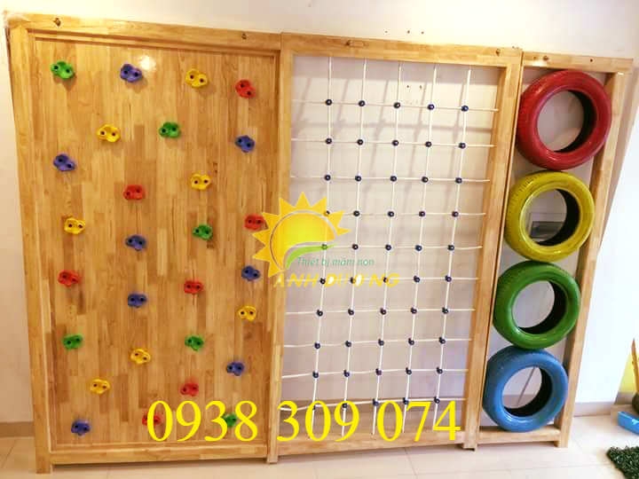 Thang leo đa năng cho bé mầm non vui chơi, vận động thể chất | BigBuy360 - bigbuy360.vn