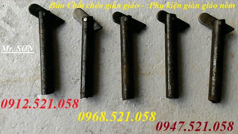 Chốt chéo dàn dáo Tiệp 0968.521.058 cung cấp chốt giáo, chốt nêm, chốt Pin D16, chốt dẹt, chốt tròn,chốt chẻ thép D10-D8 | BigBuy360 - bigbuy360.vn