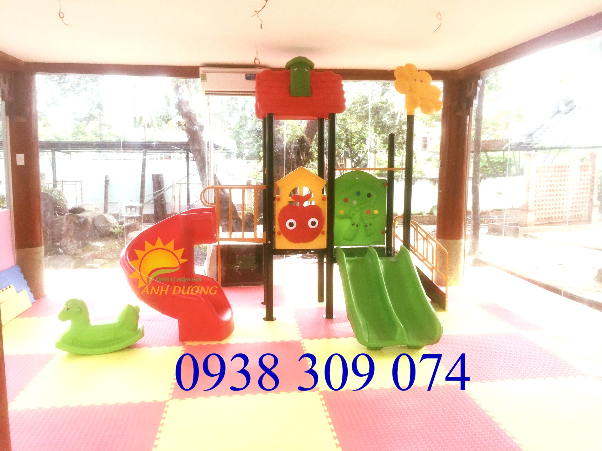 Cầu trượt liên hoàn ngoài trời giá rẻ đảm bảo uy tín chất lượng | BigBuy360 - bigbuy360.vn