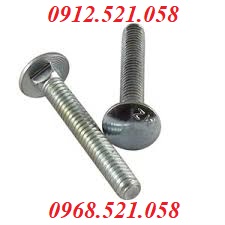 Bu lông đầu tròn cổ vuông Inox 304 M8x40 rẻ 0968.521.058 có đai ốc liền long đen, ê cu khóa,ê ku mũ chụp Inox 304 hà nội | BigBuy360 - bigbuy360.vn