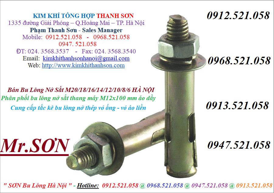 Bulong nở sắt M20x300 mạ cầu vồng 0912.521.058 Bu lông Thanh Sơn hà nội tắc kê nở sắt M20x150x200x250, nở 3 cánh mạ kẽm | BigBuy360 - bigbuy360.vn Bulong nở sắt M20x300 mạ cầu vồng 0912.521.058 Bu lông Thanh Sơn hà nội tắc kê nở sắt M20x150x200x250, nở 3 cánh mạ kẽm | BigBuy360 - bigbuy360.vn