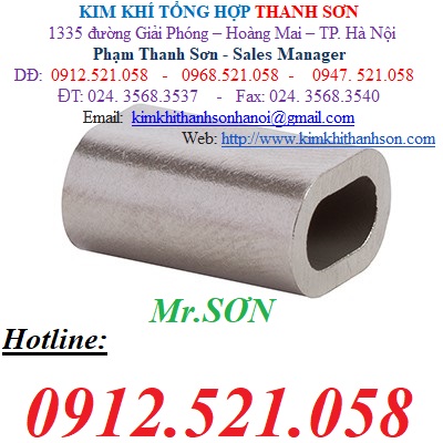 Kẹp cáp nhôm M1-2-3-4-5-6 ép đầu cáp 0947.521.058 cung cấp cáp lụa,cáp Inox 304, cáp boc nhưa - đầu cốt nhôm ép cáp thép | BigBuy360 - bigbuy360.vn