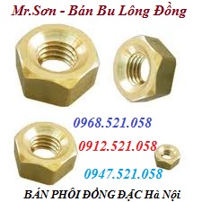 Ê cu đồng thau M20 Thanh Sơn 0968.521.058 cung cấp bu lông đồng, tán đồng,vòng đệm đồng,đai ốc đồng vàng hà nội | BigBuy360 - bigbuy360.vn