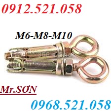 Nở thép móc tròn mạ kẽm M10/8/6 Mr Sơn 0913.521.058 cung cấp tắc kê bulong nở sắt,vít nở sắt nở móc,bu lông mắt tròn 304 | BigBuy360 - bigbuy360.vn