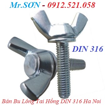 Đại lý (0968.521.058) Đai Ốc Tai Hồng Inox M20,ốc tai chuồn,bu lông Tai Hồng,bu Lông Đầu Tròn Cổ Vuông,bu lông gầu tải.. | BigBuy360 - bigbuy360.vn