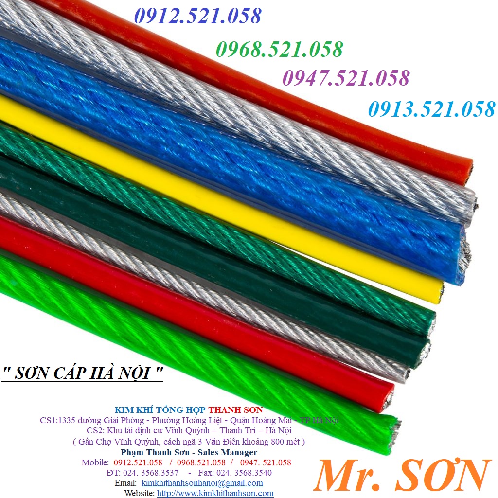 Cáp thép mạ kẽm bọc nhựa mầu xanh 0947.521.058 có khóa xe máy cáp bọc nhựa,cáp máy tập Gym bọc nhựa đen D6 ha noi | BigBuy360 - bigbuy360.vn Cáp thép mạ kẽm bọc nhựa mầu xanh 0947.521.058 có khóa xe máy cáp bọc nhựa,cáp máy tập Gym bọc nhựa đen D6 ha noi | BigBuy360 - bigbuy360.vn