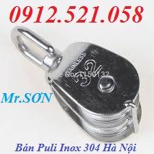 Ròng rọc Inox 304 D15mm Mr Sơn 0912.521.058 có puly vuông Inox, dòng dọc Inox D100/75/50/32/25/20 tay quay Inox cột cờ | BigBuy360 - bigbuy360.vn