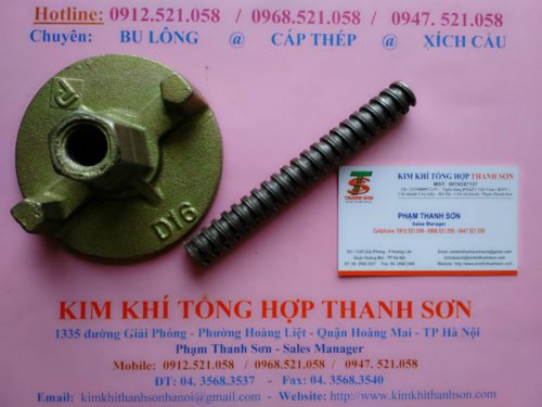 Ty ren bát chuồn côn chống thấm 0913.521.058 kinh doanh kẹp ty ren M12, bát chuồn thanh ren vuông D12.16.17 rẻ ha noi | BigBuy360 - bigbuy360.vn