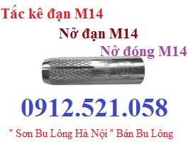 Nở đạn M14, nở đóng trần bê tông 0947.521.058 cung cấp tắc kê đạn mạ kẽm M20-16-12-10-8-6, có nở đóng Inox 304  | BigBuy360 - bigbuy360.vn