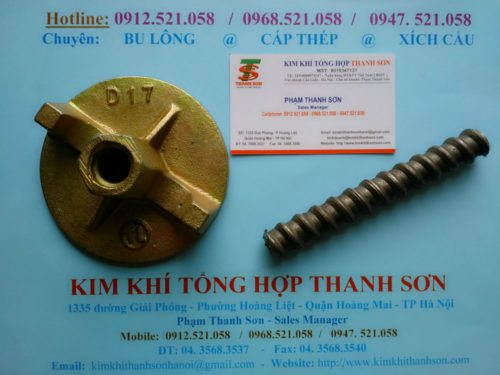 Ty ren bát chuồn côn chống thấm 0913.521.058 kinh doanh kẹp ty ren M12, bát chuồn thanh ren vuông D12.16.17 rẻ ha noi | BigBuy360 - bigbuy360.vn