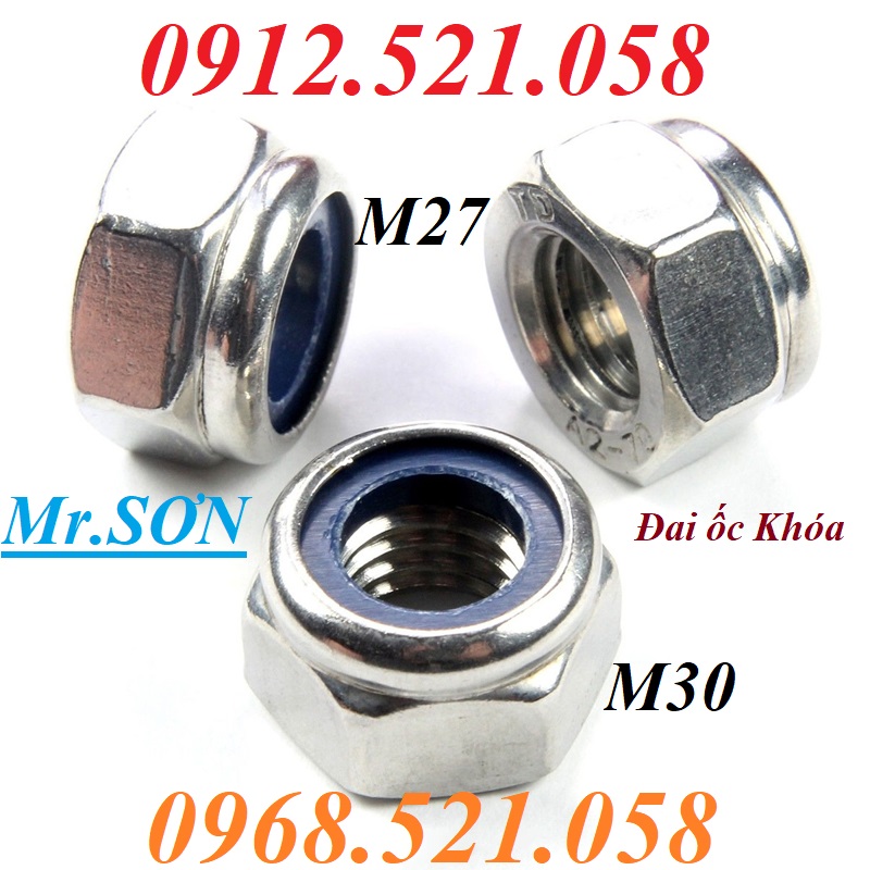 Bán đai ốc xẻ rãnh M27 ren 1.5,có sẵn (0947.521058)Ê cu xẻ rãnh M14-16-20-24,ê cu khoá hãm,ê cu tai hồng,ê cu mũ, rẻ | BigBuy360 - bigbuy360.vn