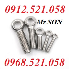 Bu lông mắt 304 Inox Thanh Sơn 0913.521.058 phân phối mắt cẩu dương âm Inox 304, Bulong mắt M6-8-10-12-14-16-18-20 | BigBuy360 - bigbuy360.vn