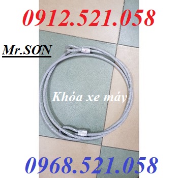 Khóa xe máy cáp thép bọc nhựa D10 rẻ 0947.521.058 phân phối đầu cốt cáp, cáp bọc nhựa D2-3-4-5-6-8-10-12 hà nội | BigBuy360 - bigbuy360.vn Khóa xe máy cáp thép bọc nhựa D10 rẻ 0947.521.058 phân phối đầu cốt cáp, cáp bọc nhựa D2-3-4-5-6-8-10-12 hà nội | BigBuy360 - bigbuy360.vn