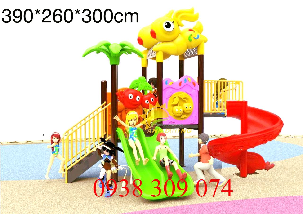 Cầu trượt liên hoàn ngoài trời giá rẻ đảm bảo uy tín chất lượng | BigBuy360 - bigbuy360.vn