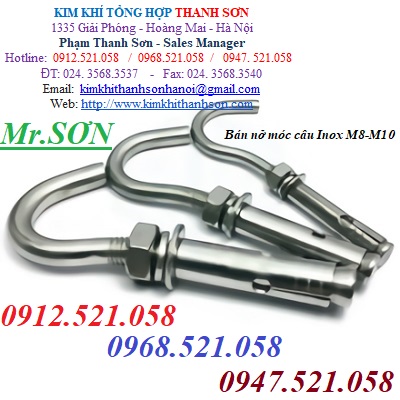 Bán Nở Sắt Cỡ To M20 X 300,rẻ (0913.521058) Bu lông nở inox M20,Nở 3 cánh M8 – M24,nở đóng M20,bu lông Nở Móc tròn M10 | BigBuy360 - bigbuy360.vn