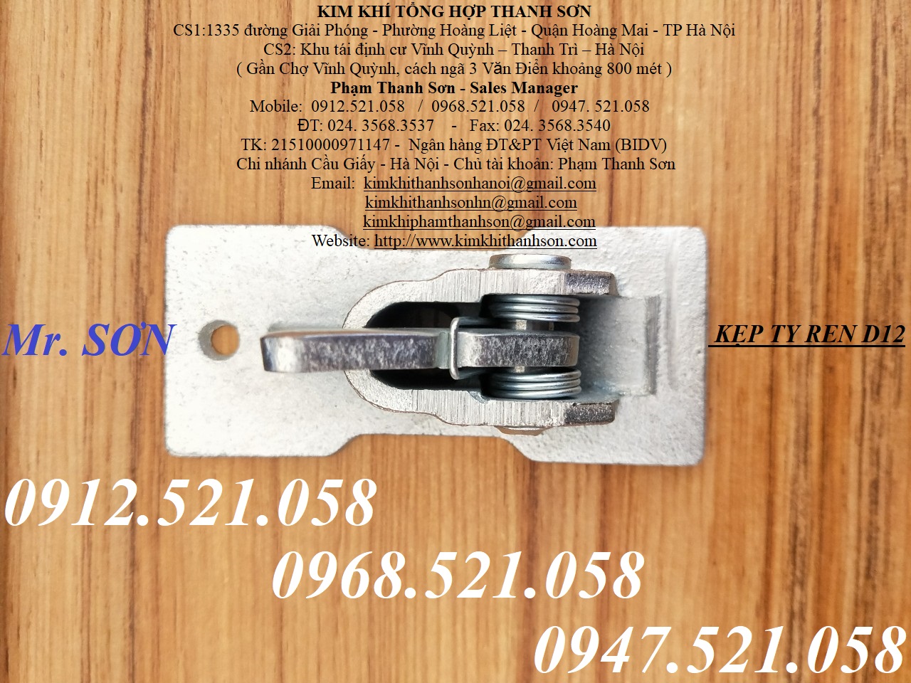 Kẹp bướm D12 ghép ván khuôn cốp pha 0947.521.058 phân phối bộ súng chỉnh kẹp ty ren xuyên tâm, bát chuồn ty ren vuông  | BigBuy360 - bigbuy360.vn