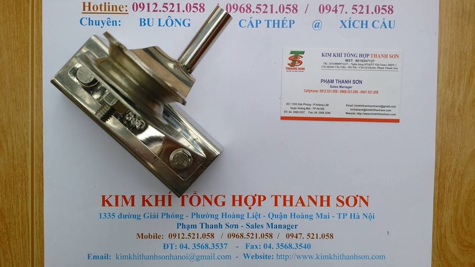Phụ kiện cột cờ, tay quay Inox 0913.521.058 kinh doanh ròng rọc vuông Inox kéo cáp cờ, Bóng cầu Inox có đế, cáp Inox 304 | BigBuy360 - bigbuy360.vn