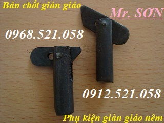 Chốt chéo dàn dáo Tiệp 0968.521.058 cung cấp chốt giáo, chốt nêm, chốt Pin D16, chốt dẹt, chốt tròn,chốt chẻ thép D10-D8 | BigBuy360 - bigbuy360.vn